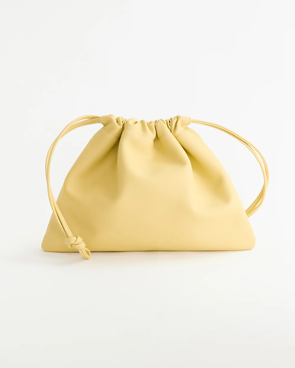 Fin Drawstring Bag: Butter Yellow - Image 5